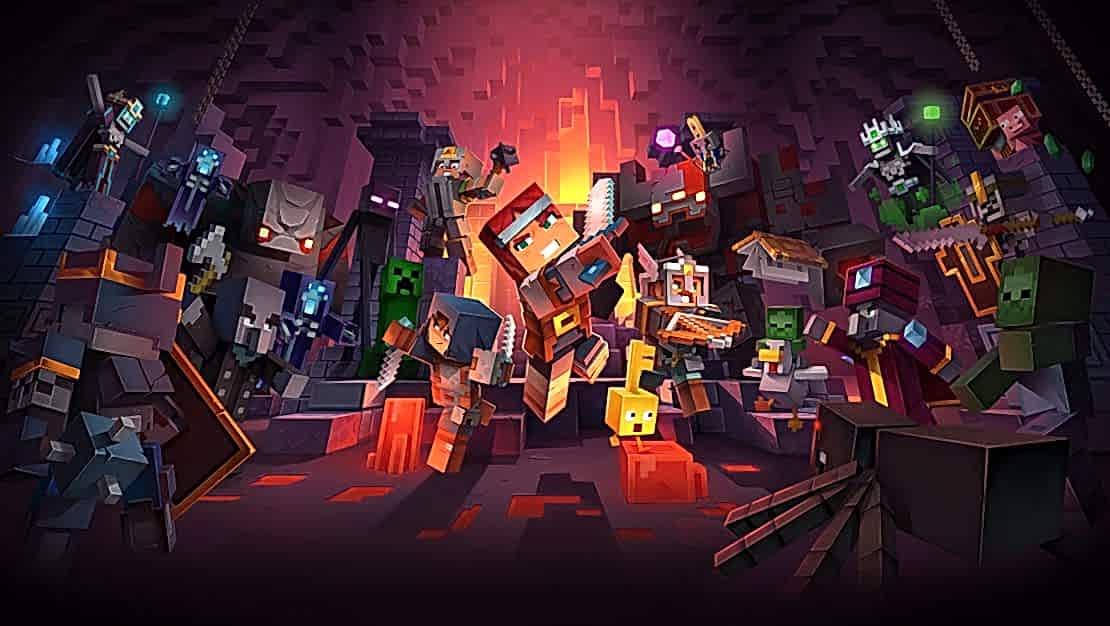 Minecraft Dungeons header image